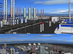 工业工厂,化工厂,工业园区3dmax模型设计图下载 图片75.45mb 场景库 cg模型